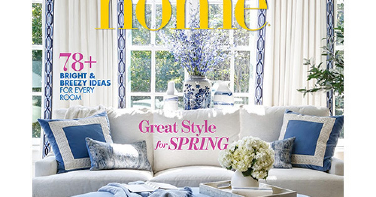 Southern Home March/April 2021 Leontine Linens